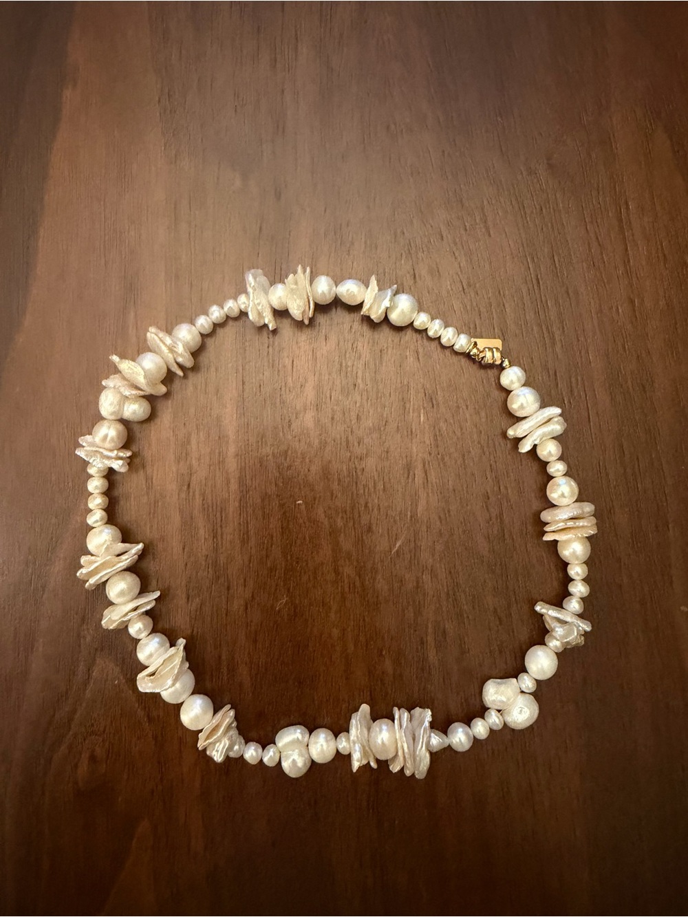 Martha Calvo 16” Naxos Pearl Necklace